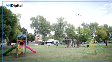 Continúa la puesta en valor de los espacios verdes de Quilmes