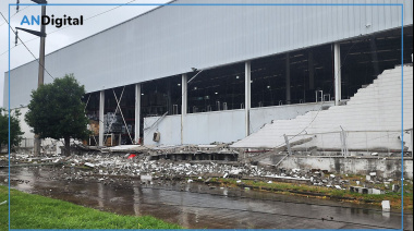 Feroz temporal en el AMBA: Intensas ráfagas de viento, destrozos y miles de usuarios sin luz