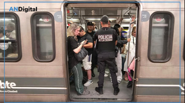 Fuerte operativo de saturación para reforzar la seguridad en el subte