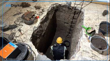 Comenzaron los trabajos de excavación arqueológica en la Casa Blaquier