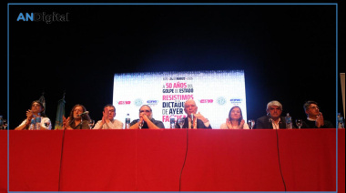 Muestra de unidad sindical contra el golpe militar y el fascismo