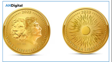 Revelaciones de $Libra: pretendían lanzar moneda de oro con la imagen de Milei