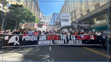 “Una Plaza unitaria que fortalece la lucha contra Milei y todos los negacionistas”