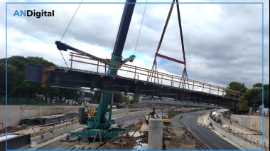 Tras montarse dos nuevos puentes, reabrió la Autopista Dellepiane