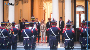 Concierto “a la carta” de los Granaderos por el cumpleaños de Karina Milei