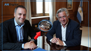 Adorni y un Rolex de USD 12 mil: El detalle que explotó en redes