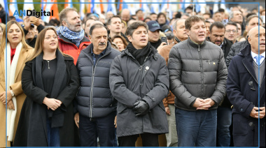 Desde Ushuaia, Kicillof cargó contra quienes “pretenden el olvido” en la causa Malvinas