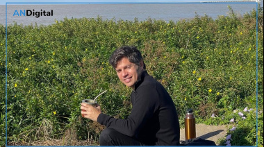 Punta Lara fue tendencia por la “tarde de mates” de Kicillof y su esposa