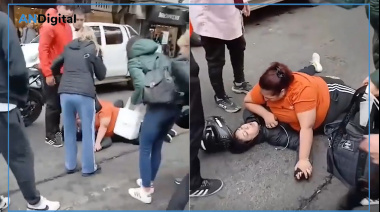 Pelea de mujeres en La Plata: Empezó con un choque y por poco no acabó con una asfixiada