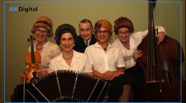 Tango y humor en Almagro: Ofidio Dellasoppa & el cuarteto típico de las hermanas Bevilacqua