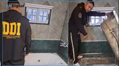 Robaban en Entre Ríos y cayeron en San Martín: Uno se escondía bajo el jacuzzi