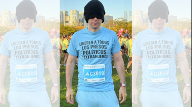 Nahuel Gallo y una frase que reactivó el reclamo por presos en Venezuela