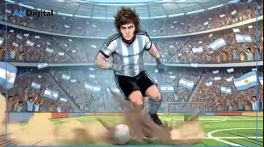 A lo “Supercampeones”: Milei lanzó insólito spot autoadulatorio y estallaron las redes