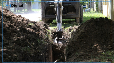 Se reactiva obra clave de saneamiento para Olavarría, abandonada por Nación