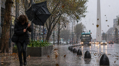 Buenos Aires y el aviso por ráfagas de hasta 100 km/h: a qué hora empeora