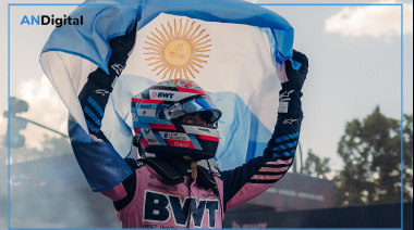 Colapinto hizo explotar Palermo con un show de Fórmula 1 en plena calle