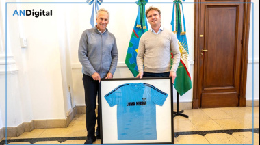 Olavarría: Wesner recibió a Marcelo Mindlin, nuevo presidente de Loma Negra