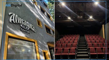 Almagna: Gastón Cocchiarale inaugura un nuevo teatro en Almagro