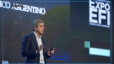 Luis Caputo ante empresarios: “La inflación tuvo un pico pero en abril empezará a ir hacia abajo”