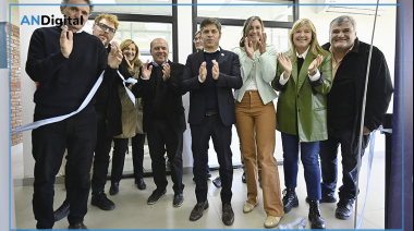 Kicillof inauguró obras universitarias en Coronel Suárez y criticó el ajuste de Milei