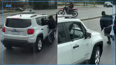 Salidera en La Matanza: Le rompieron el vidrio, le sacaron una mochila y se llevaron millones