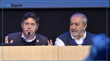 Héctor Daer lanzó la candidatura de Kicillof: “Sos el mejor candidato que tiene el peronismo”