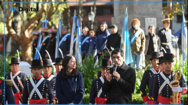 Capital del Himno: Vicente López rindió homenaje a la canción patria