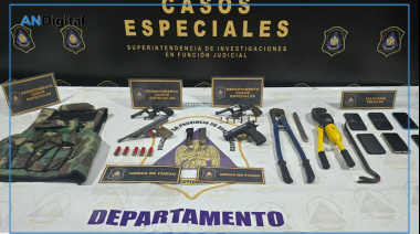 Cayó banda dedicada al robo automotor en el Conurbano sur: secuestran armas y herramientas