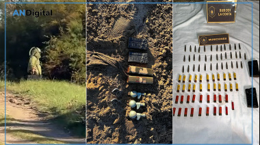 Arsenal militar en Las Toninas: secuestraron trotyl, granadas y municiones de FAL