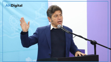 Kicillof inauguró otro edificio escolar: “Sin igualdad de oportunidades, la libertad es un verso”