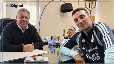 Cumbre Tapia-Scaloni: crece la expectativa por la lista del Mundial
