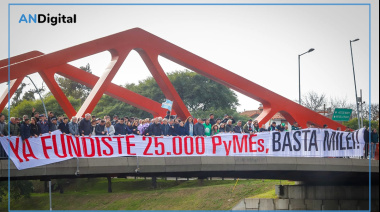 “Daño social irreparable”: los gremios marcharon ante el cierre de la PyME número 25.000