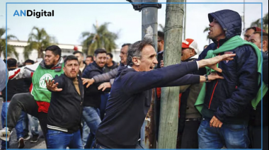 Tensión en la General Paz: un ministro de Kicillof quedó en medio de incidentes con la Policía