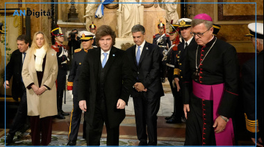 En la cara de Milei, García Cuerva advirtió por el “desmembramiento social” en Argentina