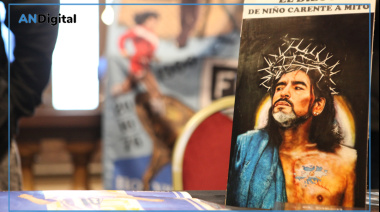 Víctor Hugo Morales evocó a Maradona en La Plata: “Se encumbró encima de sí mismo, es religioso”