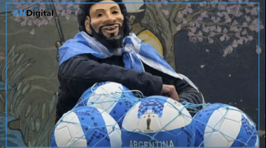 Virginia Gallardo se vistió de Messi en Corrientes y estallaron las redes