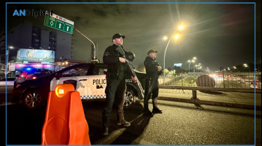 Operación Muro: la Ciudad blindó sus accesos en un mega despliegue relámpago
