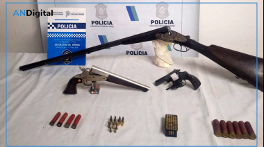 La Plata: baleó el auto de su hermana y en el allanamiento le secuestraron varias armas
