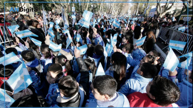 Almirante Brown conmemora el Día de la Bandera con el tradicional acto y el “Burzaco Vibra”