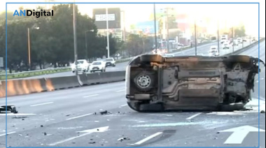 Triple choque y tragedia en la Panamericana: murió una niña de 6 años