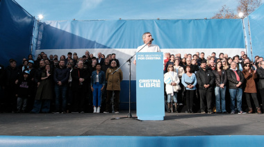 Máximo Kirchner en Parque Lezama: el mensaje directo que apuntó a Kicillof
