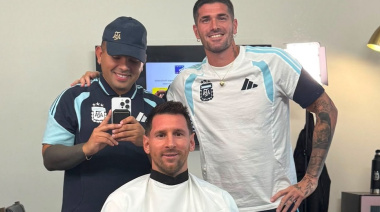 Lionel Messi cambió el look antes de Argentina vs Austria y las fotos dieron que hablar