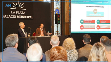 La Plata presentó el Sistema Municipal de Prevención de Adicciones