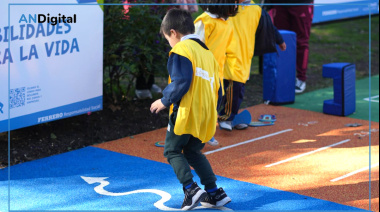 Vicente López inauguró la Plaza Activa Joy of Moving en Olivos