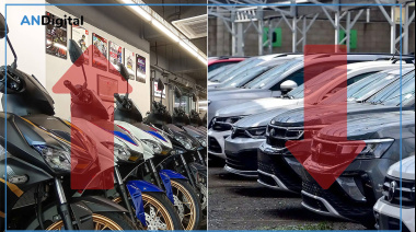 Autos a la baja y motos al frente: la fuerte disparidad de los patentamientos en junio