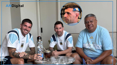 Dibu Martínez y Messi activaron las cábalas antes de Cabo Verde: del look patrio al “mate sagrado”