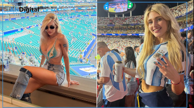 Luciana Salazar y Marta Fort, las figuras que coparon las tribunas en Miami