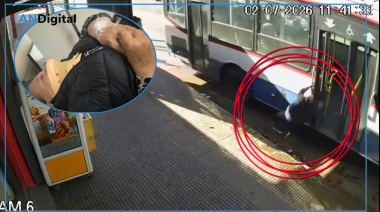 Indignación en González Catán: colectivero arrancó antes, arrastró a jubilada y la dejó tirada