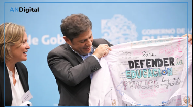 Paritarias PBA: Kicillof otorgó un aumento del 7% a docentes y estatales