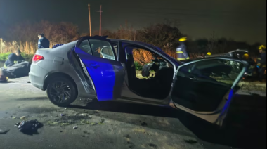 Ruta 36: dos heridos y un muerto en un choque frontal a la altura del kilómetro 45